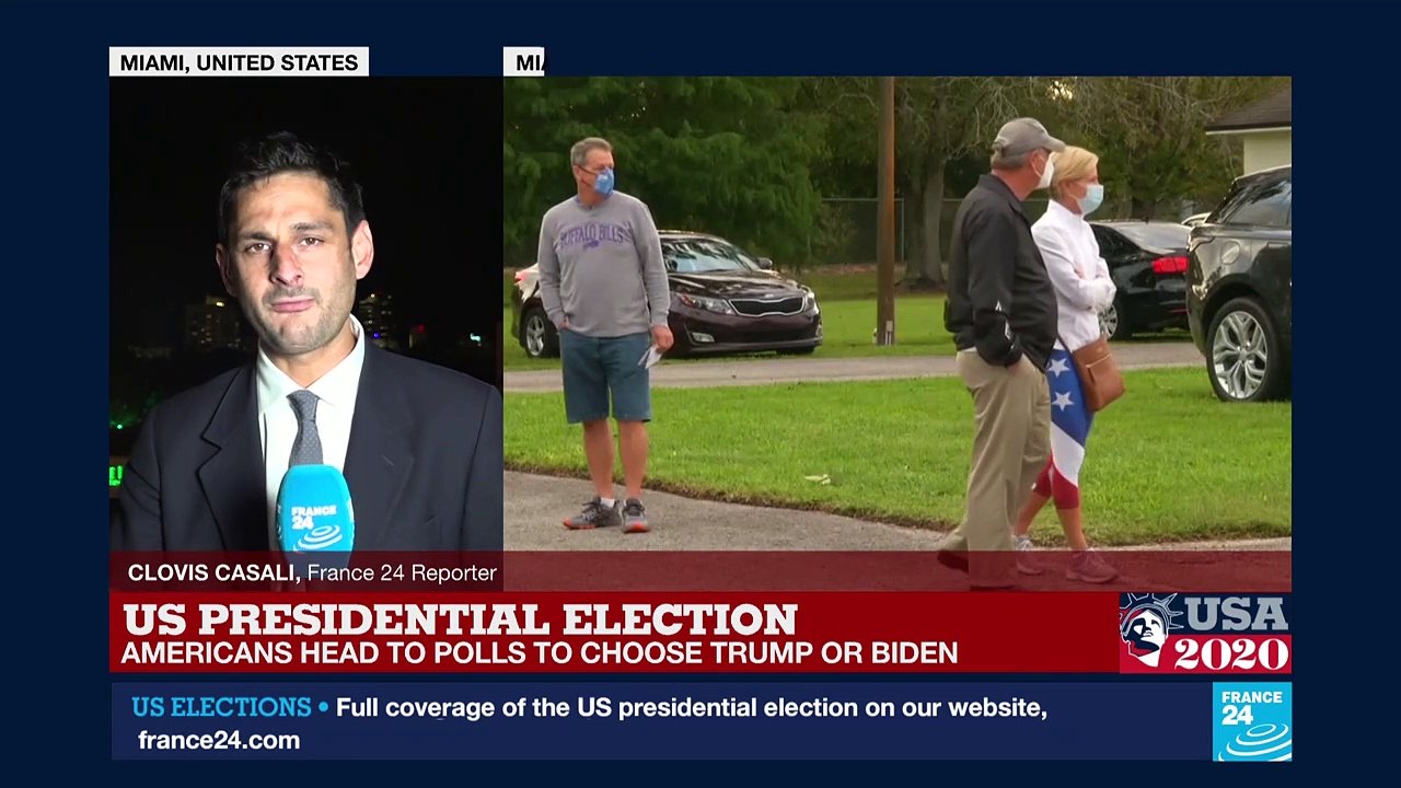 US Presidential election: "Everybody is looking at Florida and those 29 electoral votes"