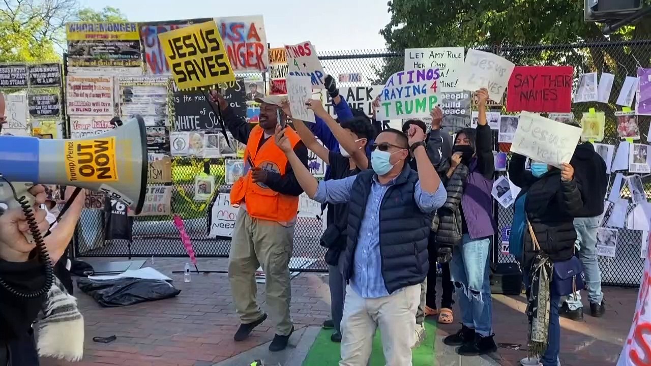 Votantes tensos en la recta final de unas elecciones sin precedentes en EEUU