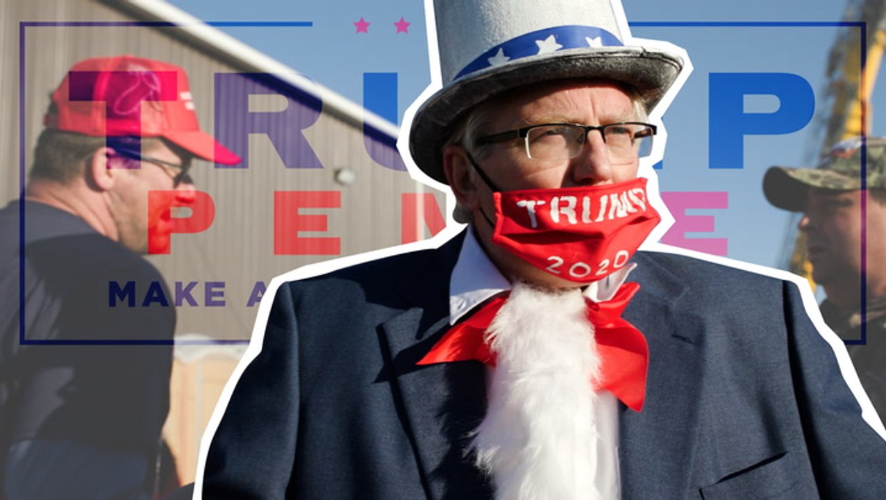 We asked Trump voters at a Pennsylvania rally what would happen if he loses the election. Many said they wouldn't believe it.