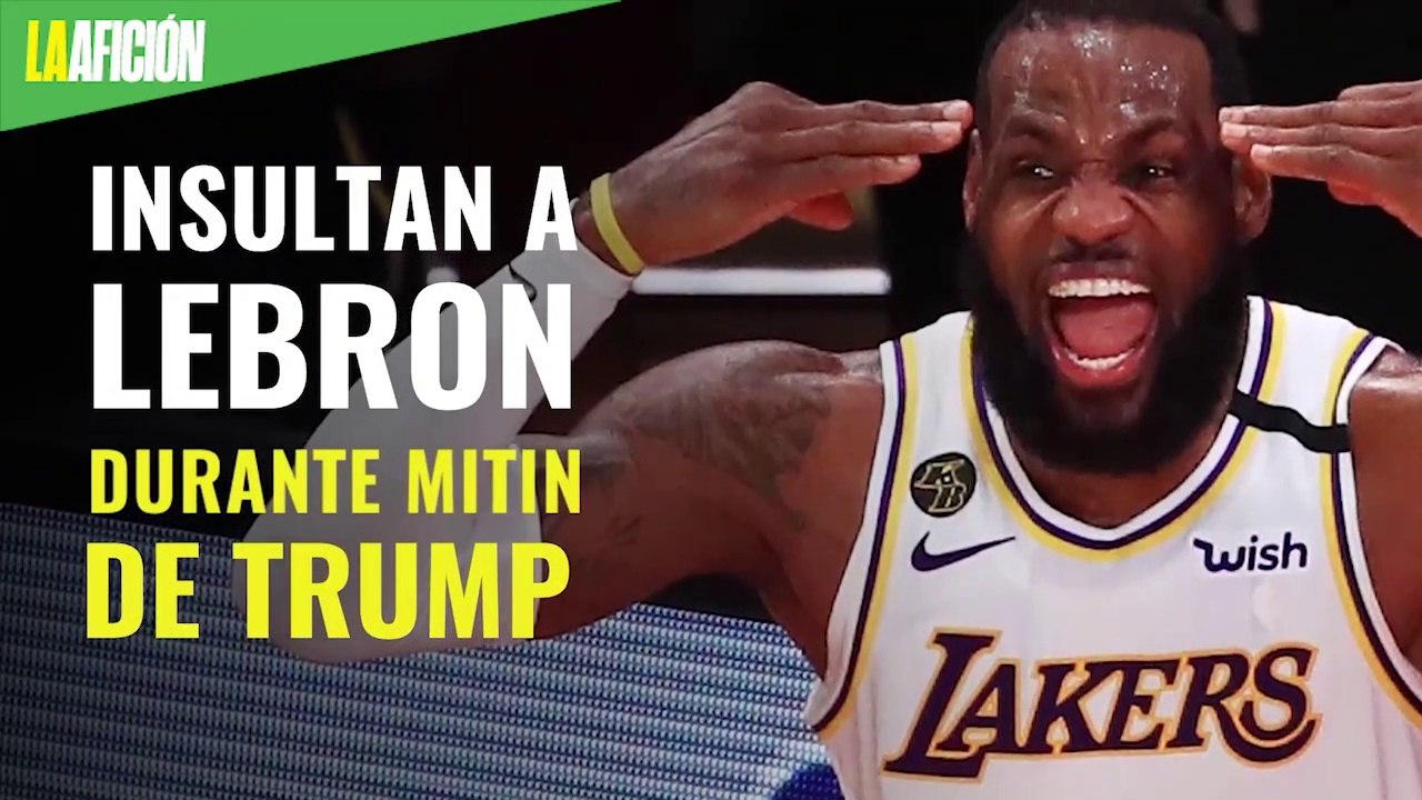 Insultan a LeBron James durante mitin de Donald Trump previo a elecciones de Estados Unidos