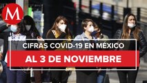 México suma 92 mil 593 muertes por coronavirus