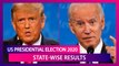 US Election 2020 Results: State-Wise Results I Donald Trump & Joe Biden In Tight Race To White House