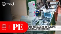 PNP incautó 385 celulares, 28 tablets y 5 laptops de dudosa procedencia | Primera Edición