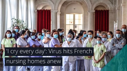 'I cry every day': Virus hits French nursing homes anew, and other top stories in health from November 07, 2020.