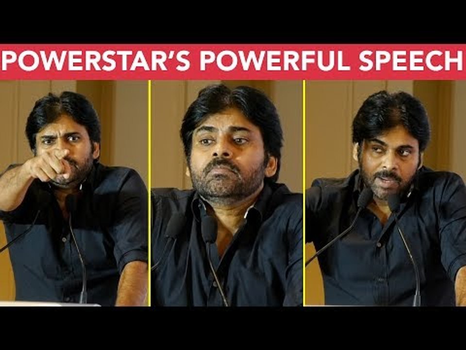 Its been 20 years Since I left Chennai... Plz Forgive... - Pawan Kalyan Tamil Speech