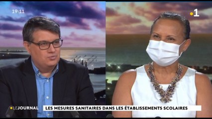 Christelle Lehartel, ministre de l’éducation, de la jeunesse et des sports