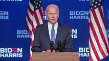 JUST IN - Biden touts vote margin total over President Trump