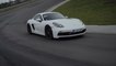 The new Porsche 718 Cayman GTS 4.0 in White Driving Video