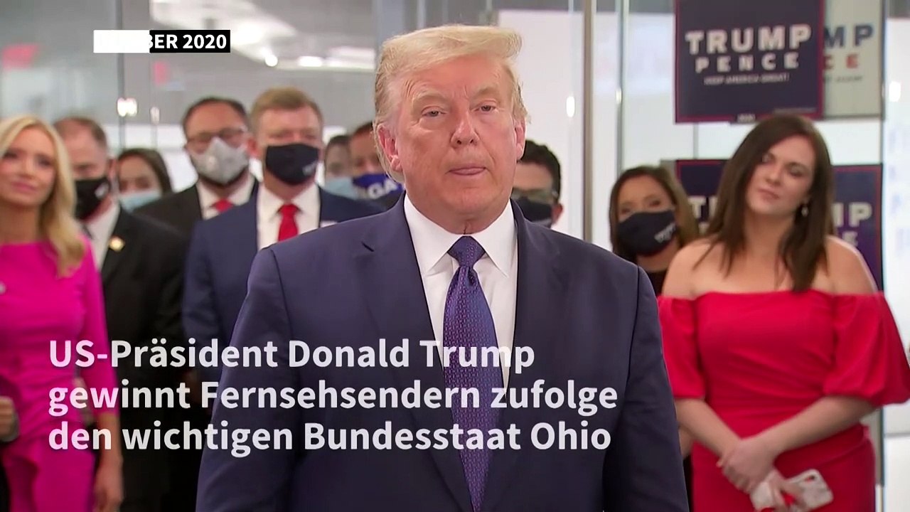 US-Sender: Trump gewinnt wichtigen Swing State Ohio