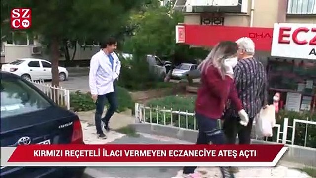 Kırmızı reçeteli ilacı vermeyince kurusıkı tabancayla ateş açtı