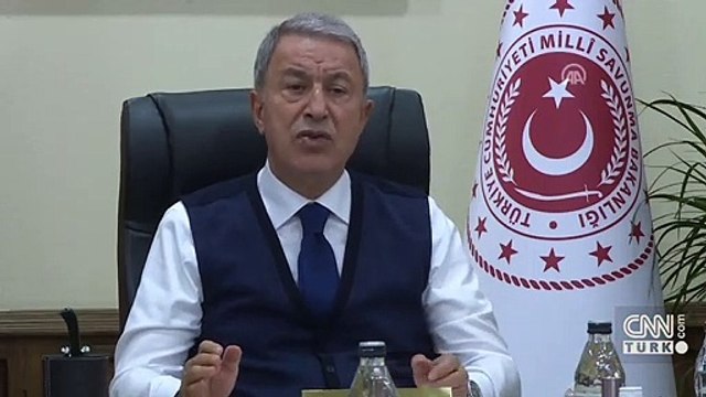 Son dakika... Bakan Akar açık açık uyardı! 'Haddinizi aşmayın'