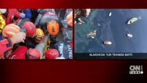 Antalya'da tur teknesi battı | Video