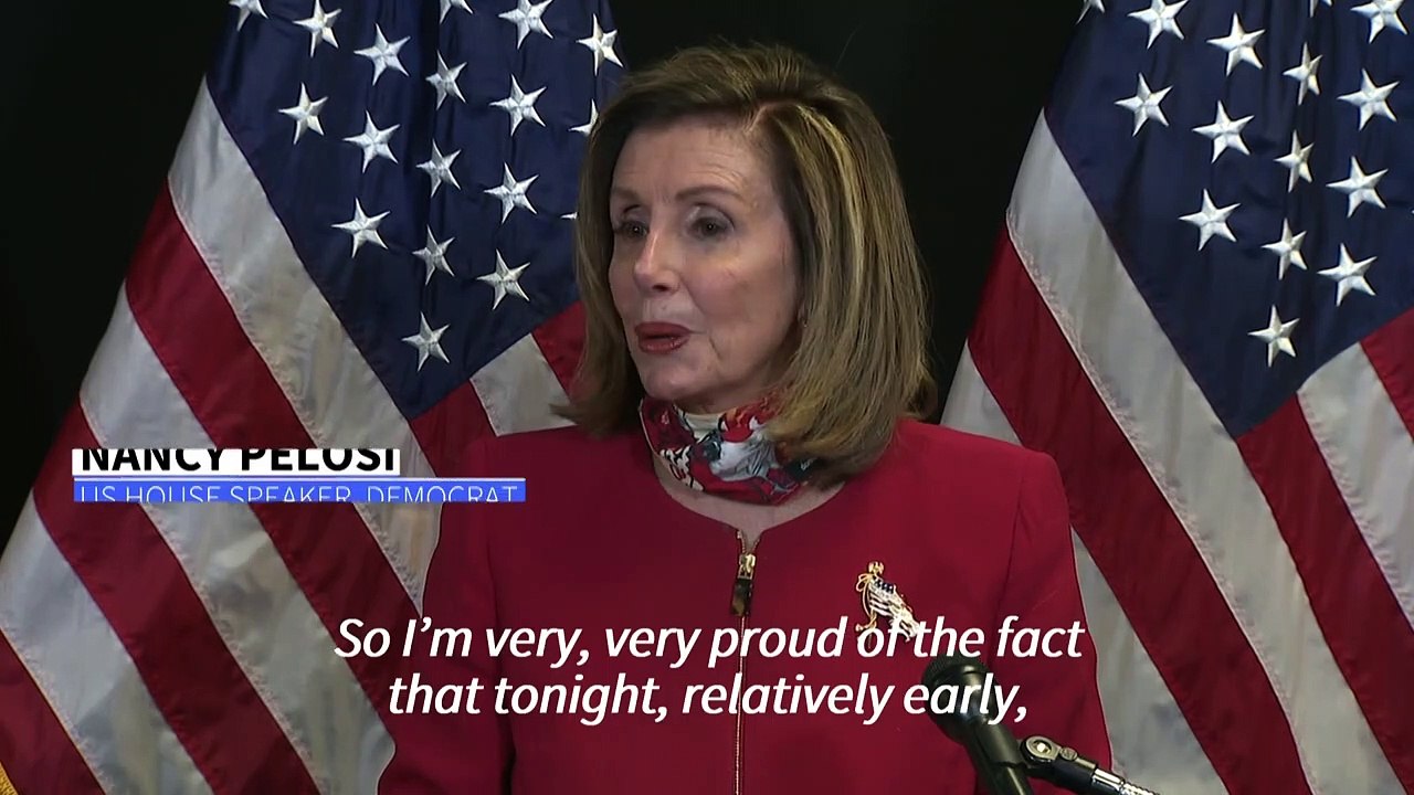 US Elections: Nancy Pelosi 'very proud' that Democrats keep House