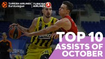 Turkish Airlines EuroLeague, Top 10 Assists of October!
