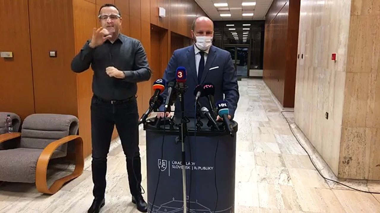 ZÁZNAM: Brífing ministra obrany J. Naďa