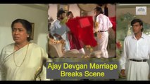 Gair Movie Marriage Breaks Scene | Gair (1999) | Ajay Devgan | Achyut Potdar | Sulabha Deshpande | Movie Emotional Scene