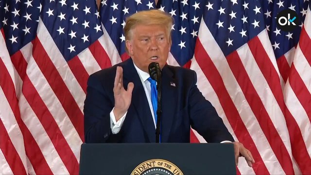Trump: Esto es un fraude y una vergüenza, hemos ganado las elecciones