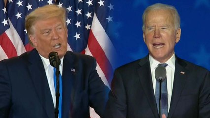 [뉴스큐] 트럼프·바이든 "내가 승리" 신경전...최종 승자 전망은? / YTN