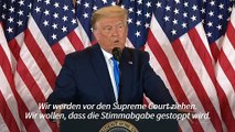 Trump will Stimmabgabe vom Supreme Court stoppen lassen