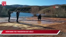Dünyanın tek traverten set gölü ‘kesin korunacak hassas alan’ ilan edildi