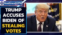 Trump accuses Biden of stealing votes, 'will go to Supreme Court' | Oneindia News