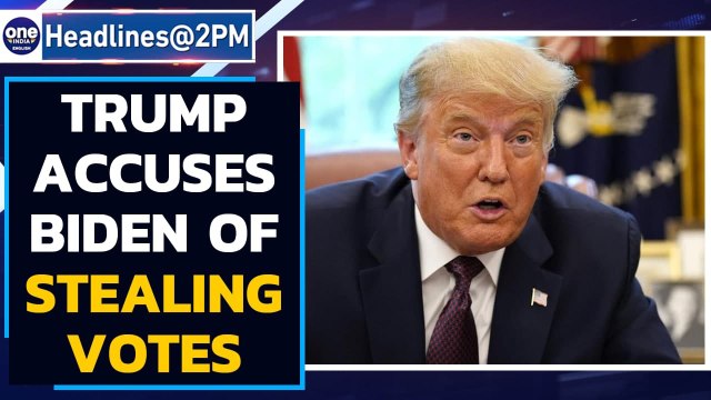 Trump accuses Biden of stealing votes, 'will go to Supreme Court' | Oneindia News