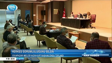 Odunpazarı meclisi Kazım Kurt başkanlğında toplandı