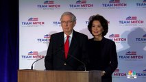 Watch  Senator Mitch McConnell Gives Victory Speech