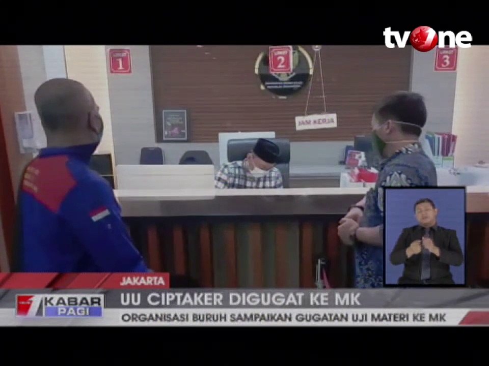 Baru Disahkan Presiden, Buruh Gugat UU Cipta Kerja ke MK