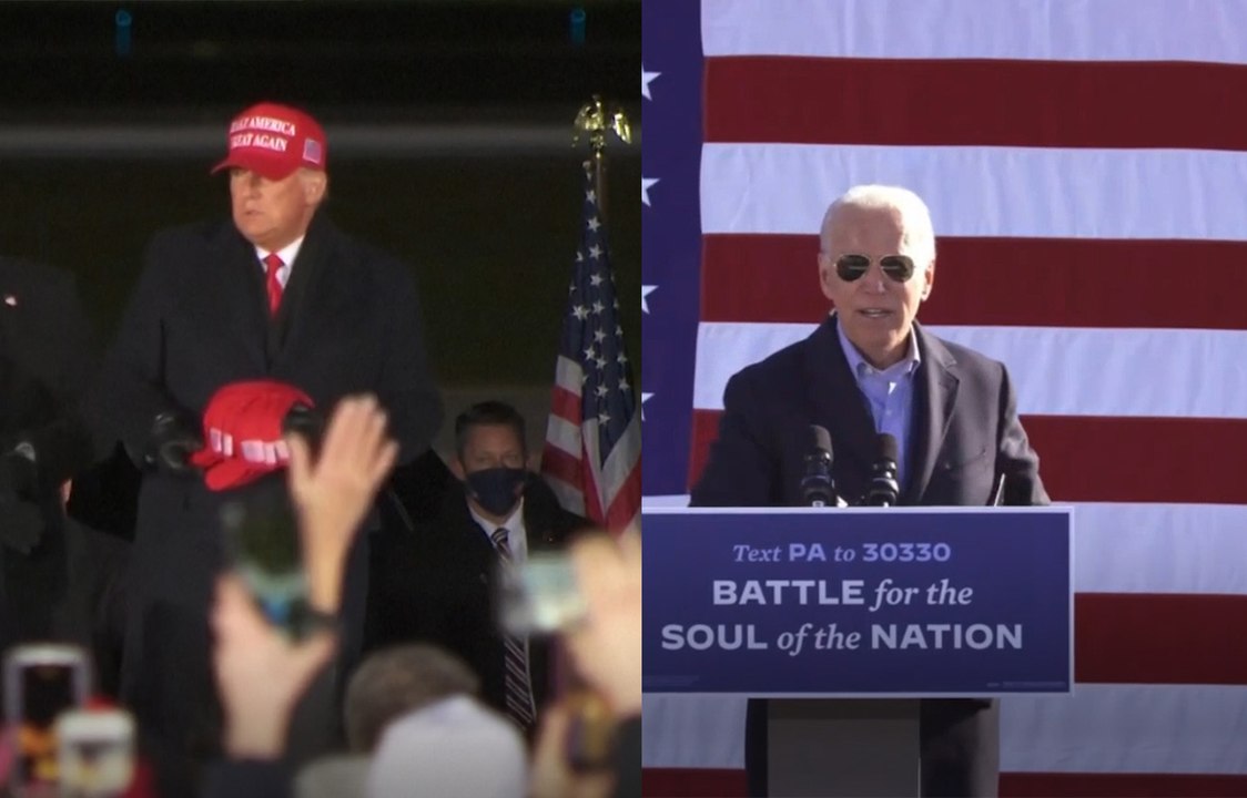 Présidentielle américaine: Le D-day (et la veille) des candidats Trump et Biden
