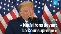 Election présidentielle américaine : Trump veut que le 