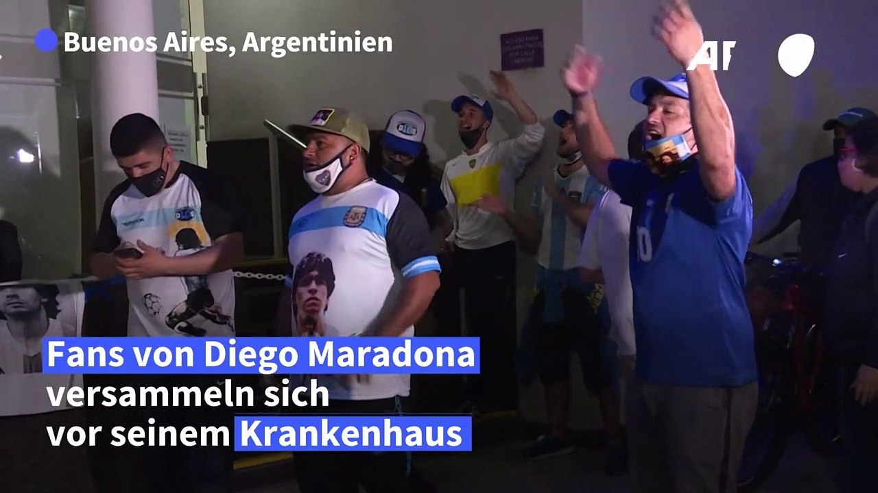 Maradona erfolgreich am Hirn operiert
