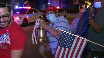 Sem apuração completa, Trump declara vitória