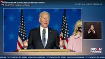 US Elections - Joe Biden delivers speech