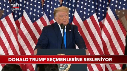 Donald Trump Seçmenlerine Seslendi