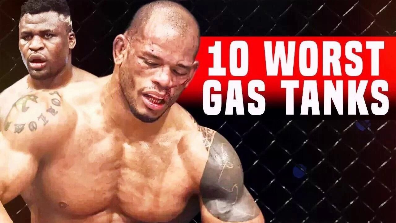10 UFC Fighters Who Have The Worst Gas Tanks