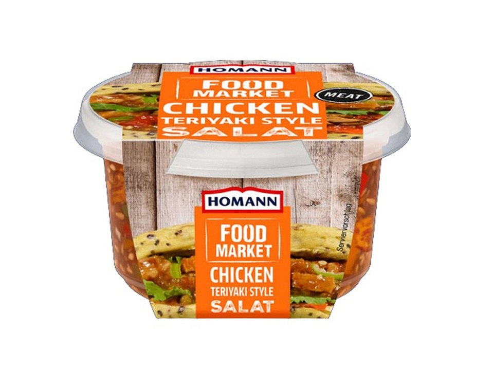 Lidl ruft 'Chicken Teriyaki Style Salat' von Homann zurück