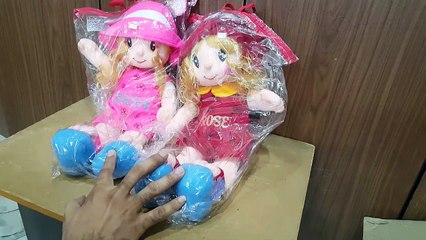 Unboxing and Review of Blossam rose daisy soft toy girls for kids gift