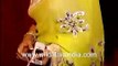Bollywood actress wears neon green saree with blingy accessories and speaks on Blackberry phone