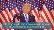 Trump califica las elecciones de fraude: 