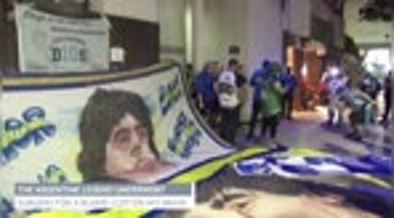 Argentina fans cheer for Maradona recovery after successful surgery