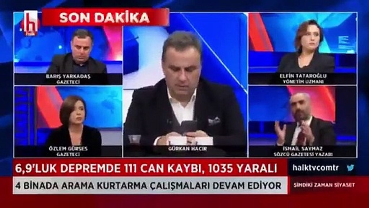 CHP'nin kanalında beyin yakan sözler! Özlem Gürses'in sözlerine İsmail Saymaz bile inanmadı...