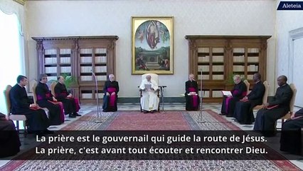 "La prière a le pouvoir de transformer les épreuves et d'en faire ressortir du bon" affirme le pape François