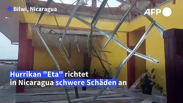 Hurrikan Eta wütet in Zentralamerika