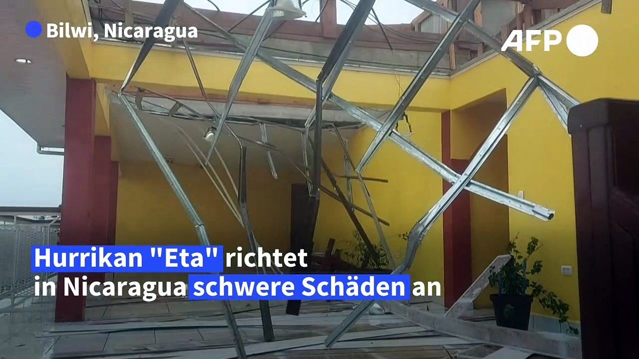 Hurrikan 'Eta' wütet in Zentralamerika