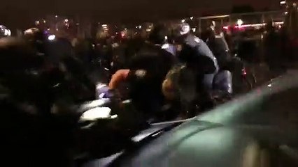 Scuffles erupt in Seattle as US election result looms