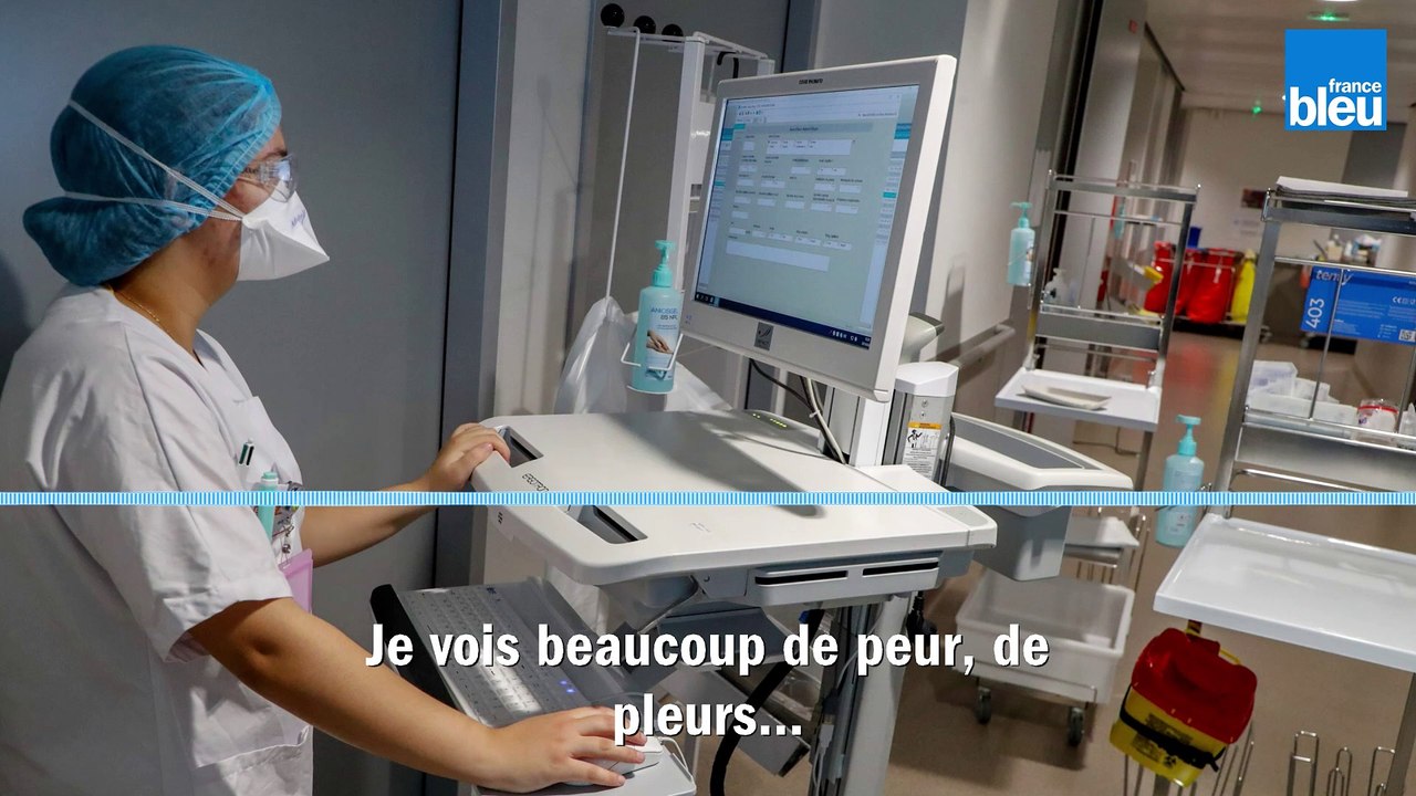 Je me sens totalement anxieuse, physiquement je me dis, est-ce que je vais tenir ?