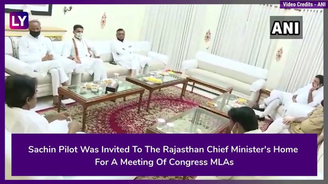 Ashok Gehlot, Sachin Pilot Meet; Rajasthan CMs ‘Trust Vote Counter To BJPs ‘No-Confidence Motion