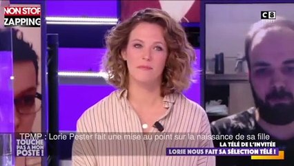 TPMP : Lorie Pester fait une mise au point sur la naissance de sa fille (vidéo)