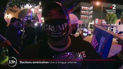 Présidentielle américaine : la tension monte face au long dépouillement des votes